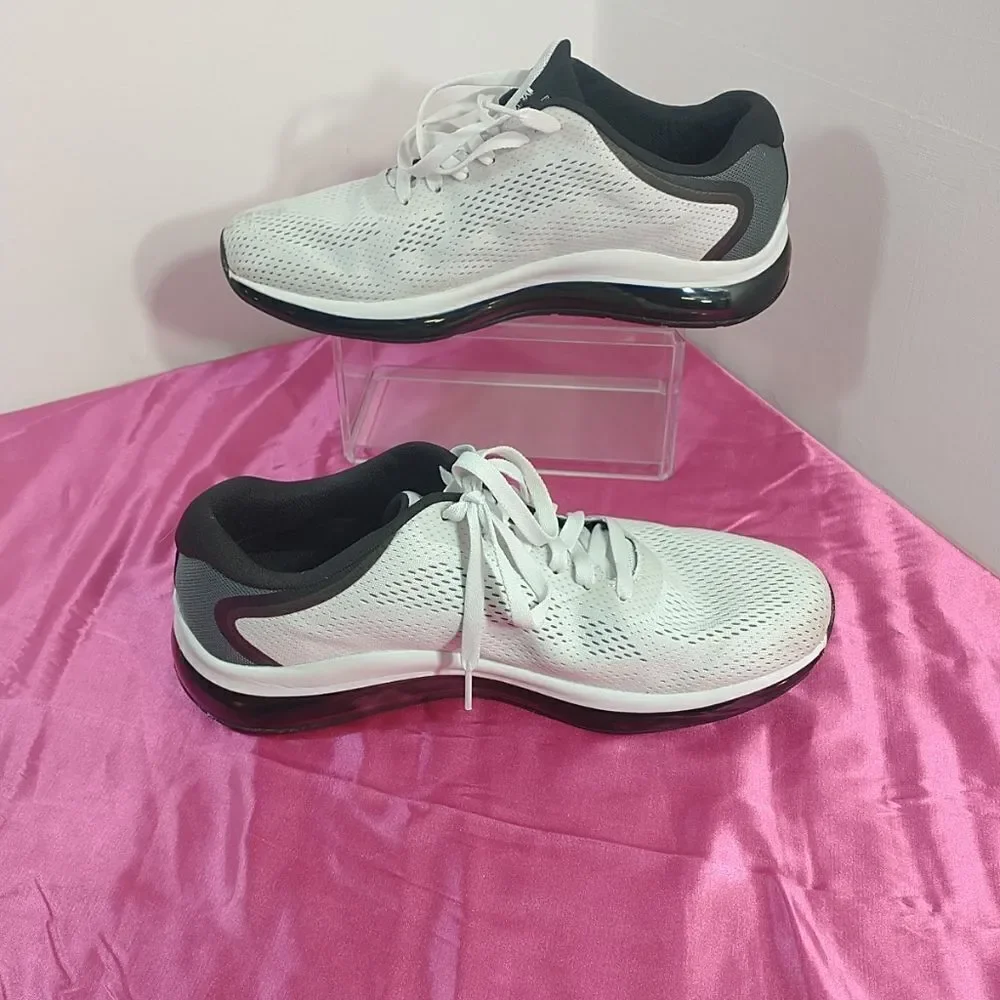 Skechers Mens SZ 12 Skech-Air Element 2.0 Athletic White/Black 232240 Shoes